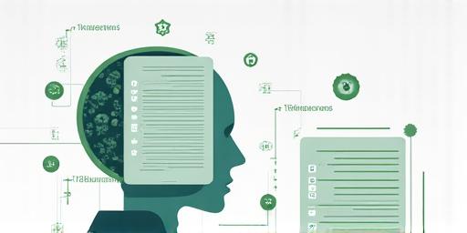 Ilustración de un documento resumido por IA